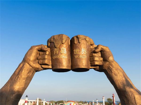 山东青岛滨海风光实拍